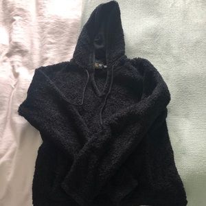 Mountain Hard Wear black Sherpa hoodie